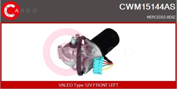 Casco CWM15144AS - Двигатель стеклоочистителя autosila-amz.com