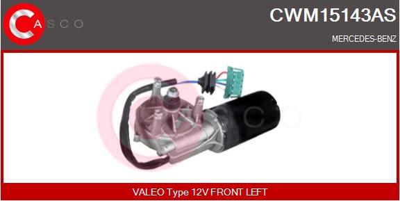 Casco CWM15143AS - Двигатель стеклоочистителя autosila-amz.com