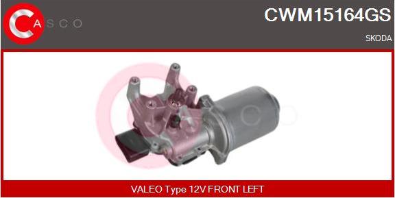 Casco CWM15164GS - Двигатель стеклоочистителя autosila-amz.com