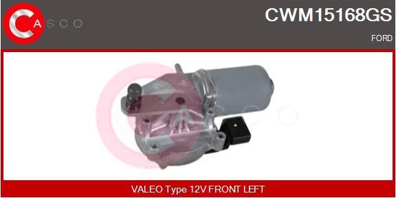 Casco CWM15168GS - Двигатель стеклоочистителя autosila-amz.com