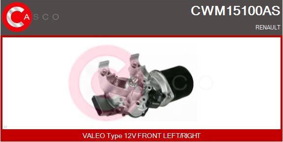Casco CWM15100AS - Двигатель стеклоочистителя autosila-amz.com