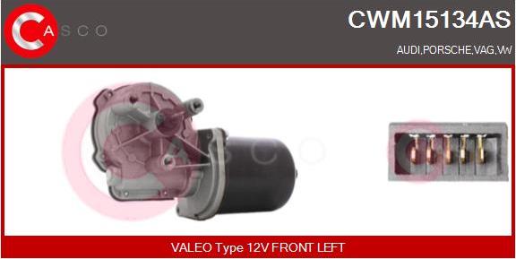 Casco CWM15134AS - Двигатель стеклоочистителя autosila-amz.com