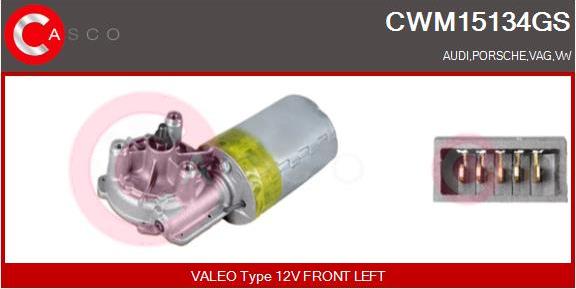 Casco CWM15134GS - Двигатель стеклоочистителя autosila-amz.com