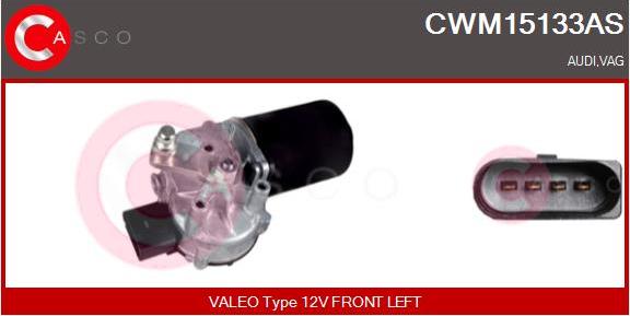 Casco CWM15133AS - Двигатель стеклоочистителя autosila-amz.com