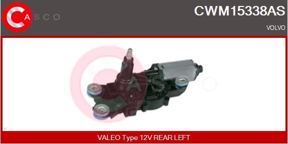 Casco CWM15338AS - Двигатель стеклоочистителя autosila-amz.com