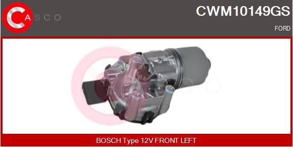 Casco CWM10149GS - Двигатель стеклоочистителя autosila-amz.com