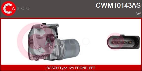 Casco CWM10143AS - Двигатель стеклоочистителя autosila-amz.com