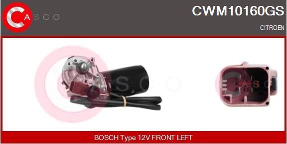 Casco CWM10160GS - Двигатель стеклоочистителя autosila-amz.com