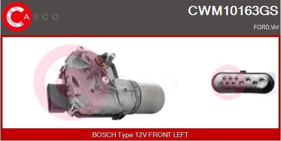 Casco CWM10163GS - Двигатель стеклоочистителя autosila-amz.com