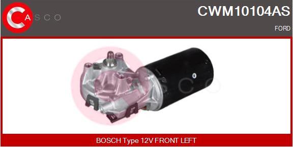 Casco CWM10104AS - Двигатель стеклоочистителя autosila-amz.com