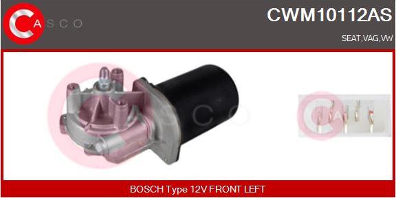 Casco CWM10112AS - Двигатель стеклоочистителя autosila-amz.com