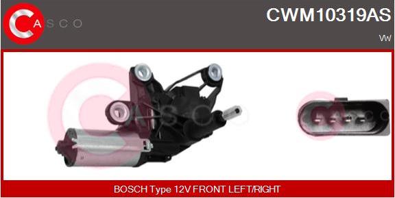Casco CWM10319AS - Двигатель стеклоочистителя autosila-amz.com