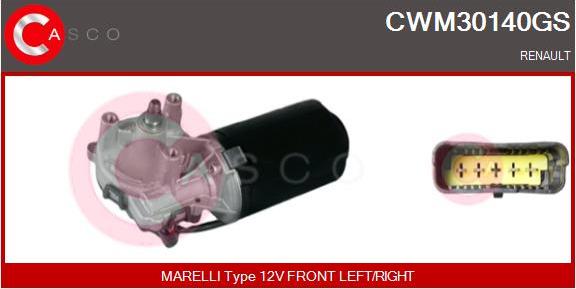 Casco CWM30140GS - Двигатель стеклоочистителя autosila-amz.com