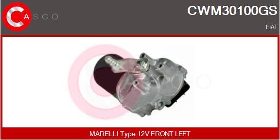 Casco CWM30100GS - Двигатель стеклоочистителя autosila-amz.com