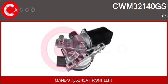 Casco CWM32140GS - Двигатель стеклоочистителя autosila-amz.com