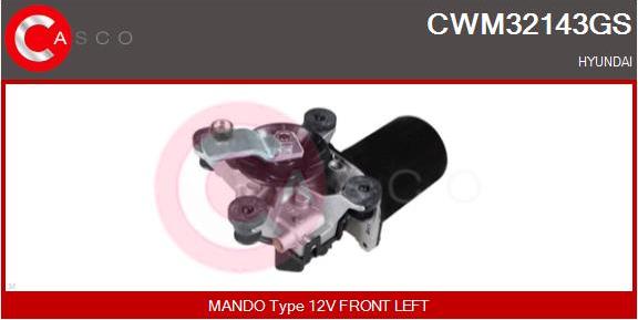 Casco CWM32143GS - Двигатель стеклоочистителя autosila-amz.com