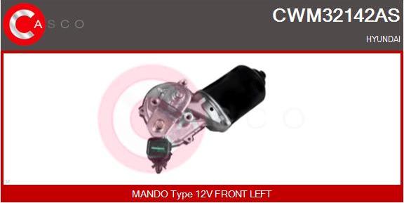 Casco CWM32142AS - Двигатель стеклоочистителя autosila-amz.com