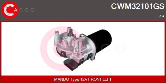 Casco CWM32101GS - Двигатель стеклоочистителя autosila-amz.com