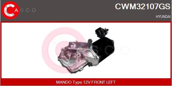 Casco CWM32107GS - Двигатель стеклоочистителя autosila-amz.com