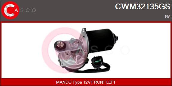 Casco CWM32135GS - Двигатель стеклоочистителя autosila-amz.com