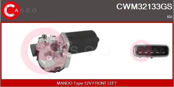 Casco CWM32133GS - Двигатель стеклоочистителя autosila-amz.com