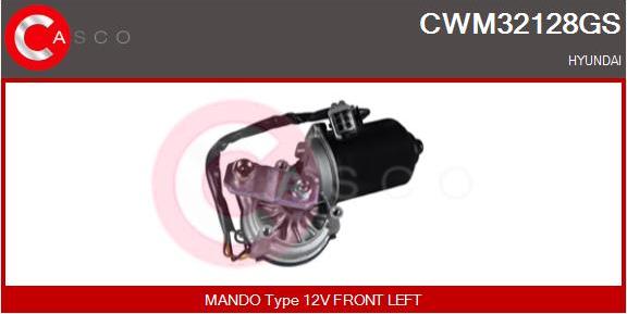 Casco CWM32128GS - Двигатель стеклоочистителя autosila-amz.com