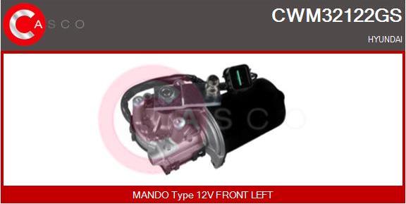 Casco CWM32122GS - Двигатель стеклоочистителя autosila-amz.com
