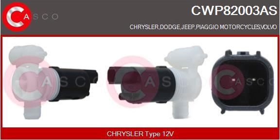 Casco CWP82003AS - Водяной насос, система очистки окон autosila-amz.com