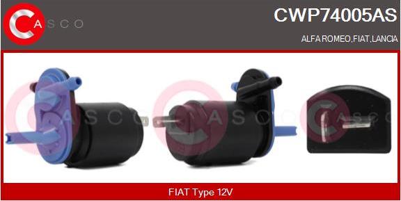 Casco CWP74005AS - Водяной насос, система очистки окон autosila-amz.com