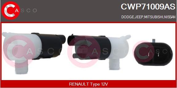 Casco CWP71009AS - Водяной насос, система очистки окон autosila-amz.com