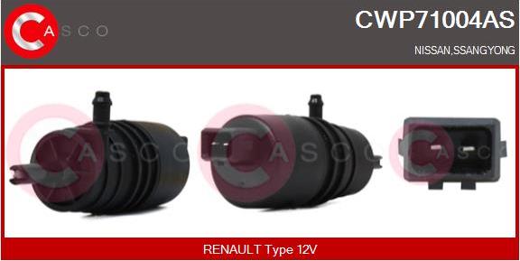 Casco CWP71004AS - Водяной насос, система очистки окон autosila-amz.com