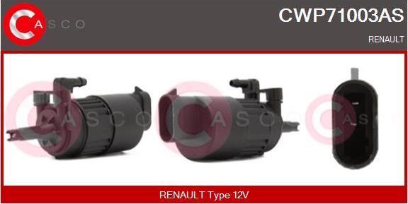 Casco CWP71003AS - Водяной насос, система очистки окон autosila-amz.com