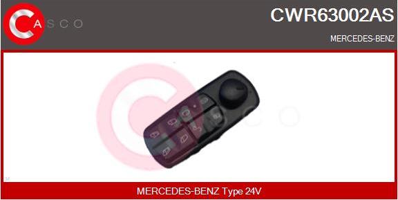 Casco CWR63002AS - Выключатель, стеклоподъемник autosila-amz.com