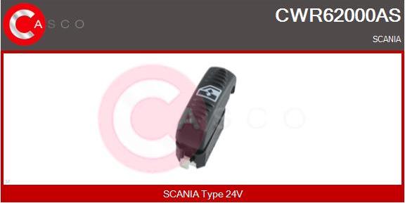 Casco CWR62000AS - Выключатель, стеклоподъемник autosila-amz.com