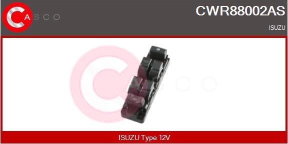 Casco CWR88002AS - Выключатель, стеклоподъемник autosila-amz.com