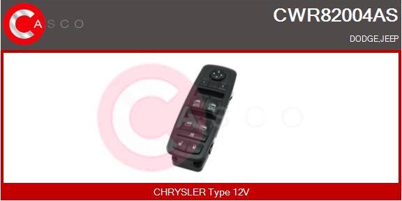 Casco CWR82004AS - Выключатель, стеклоподъемник autosila-amz.com