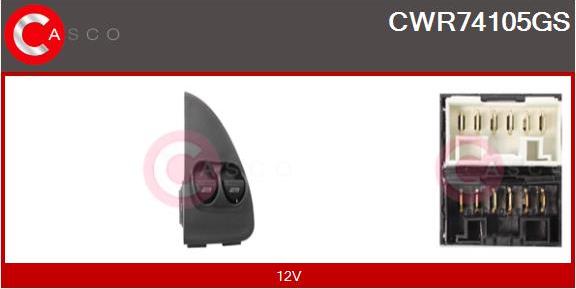 Casco CWR74105GS - Выключатель, стеклоподъемник autosila-amz.com