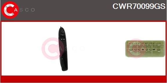 Casco CWR70099GS - Выключатель, стеклоподъемник autosila-amz.com