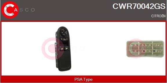 Casco CWR70042GS - Выключатель, стеклоподъемник autosila-amz.com