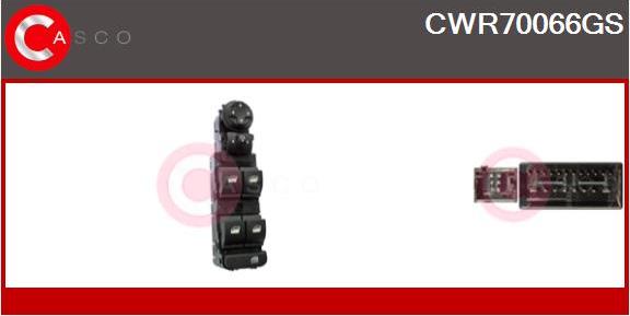Casco CWR70066GS - Выключатель, стеклоподъемник autosila-amz.com