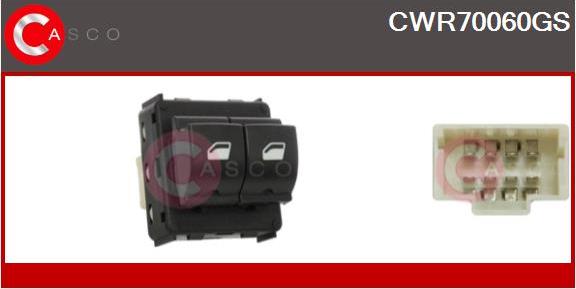 Casco CWR70060GS - Выключатель, стеклоподъемник autosila-amz.com