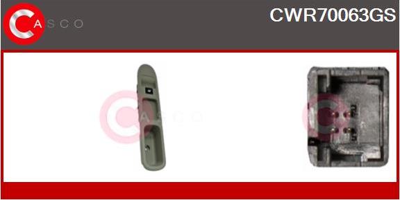 Casco CWR70063GS - Выключатель, стеклоподъемник autosila-amz.com