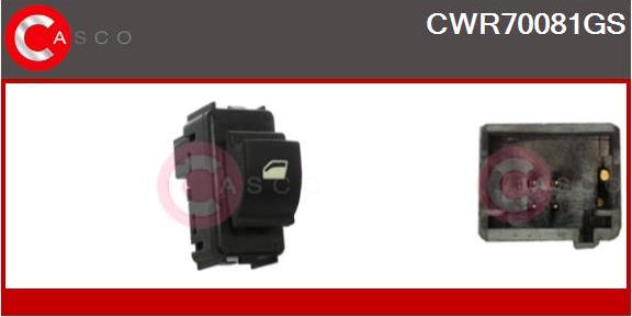 Casco CWR70081GS - Выключатель, стеклоподъемник autosila-amz.com