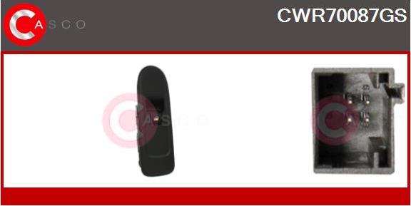Casco CWR70087GS - Выключатель, стеклоподъемник autosila-amz.com