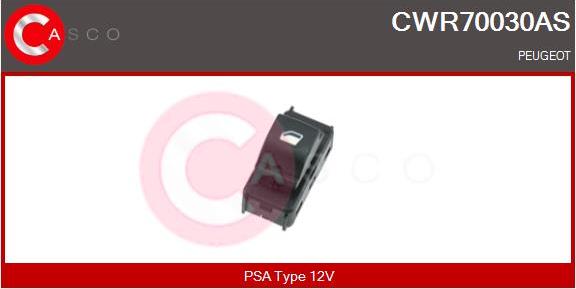 Casco CWR70030AS - Выключатель, стеклоподъемник autosila-amz.com