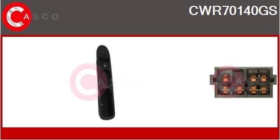 Casco CWR70140GS - Выключатель, стеклоподъемник autosila-amz.com