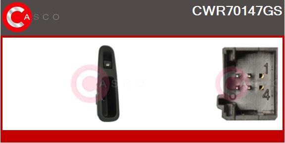 Casco CWR70147GS - Выключатель, стеклоподъемник autosila-amz.com