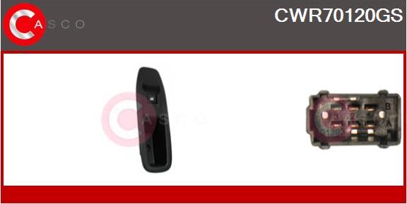 Casco CWR70120GS - Выключатель, стеклоподъемник autosila-amz.com