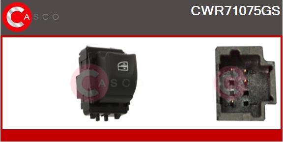 Casco CWR71075GS - Выключатель, стеклоподъемник autosila-amz.com