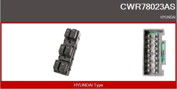 Casco CWR78023AS - Выключатель, стеклоподъемник autosila-amz.com